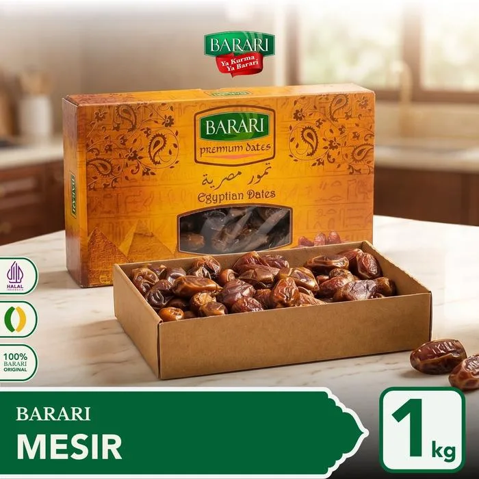 Kemasan eceran Kurma Mesir Barari