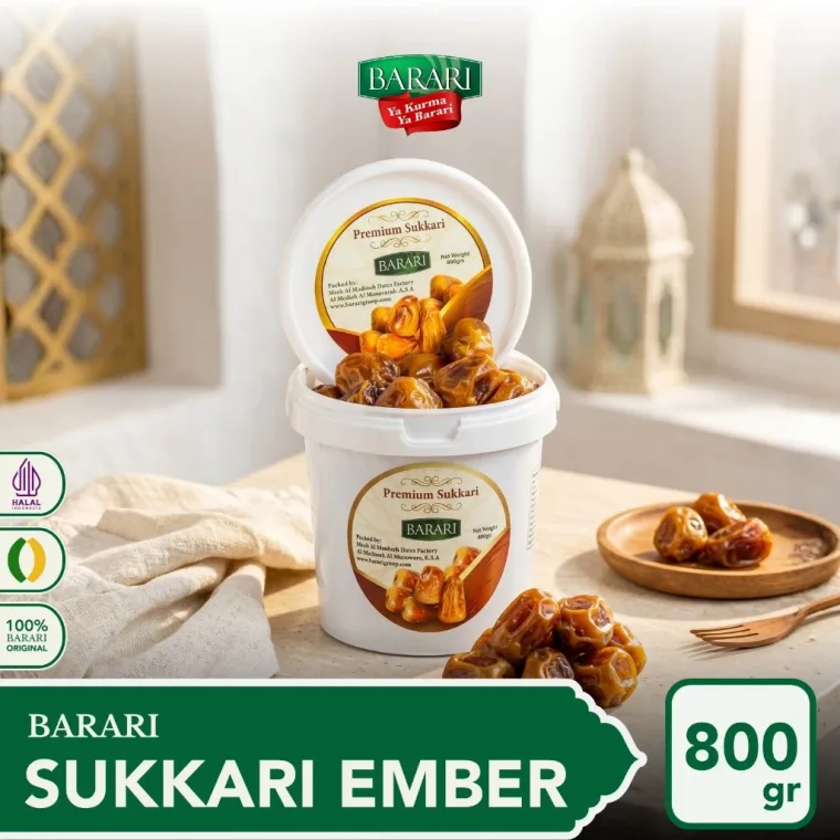 Kemasan ember Premium Sukari Barari di toko official