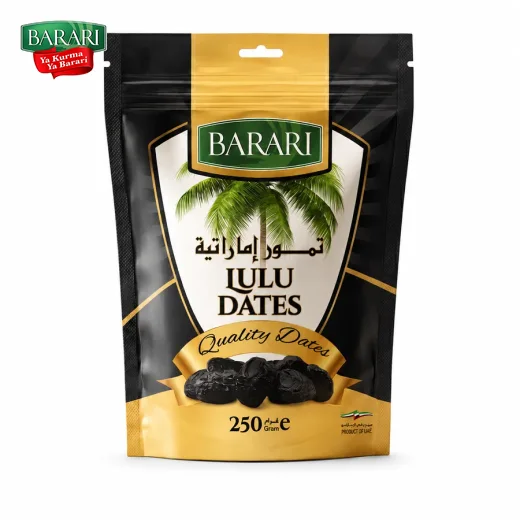 Kemasan pouch Kurma Lulu Barari yang mungil